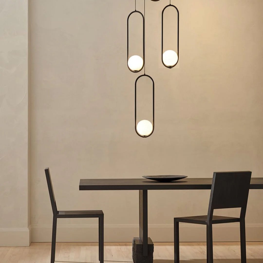 Mila Combination Chandelier - Modern Design with Adjustable Arms & LED