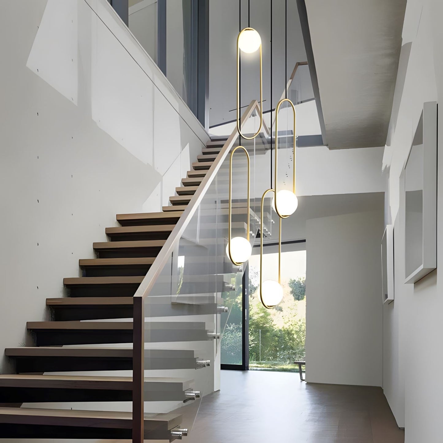 Mila Combination Chandelier - Modern Design with Adjustable Arms & LED