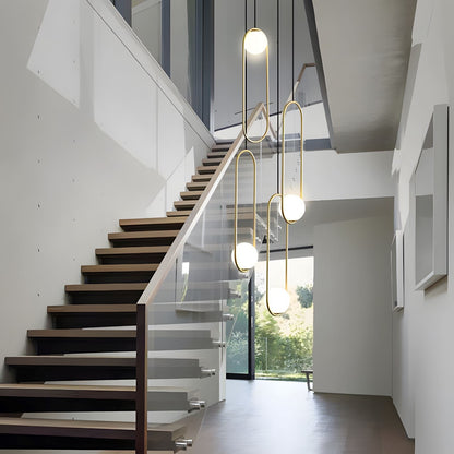 Mila Combination Chandelier - Modern Design with Adjustable Arms & LED