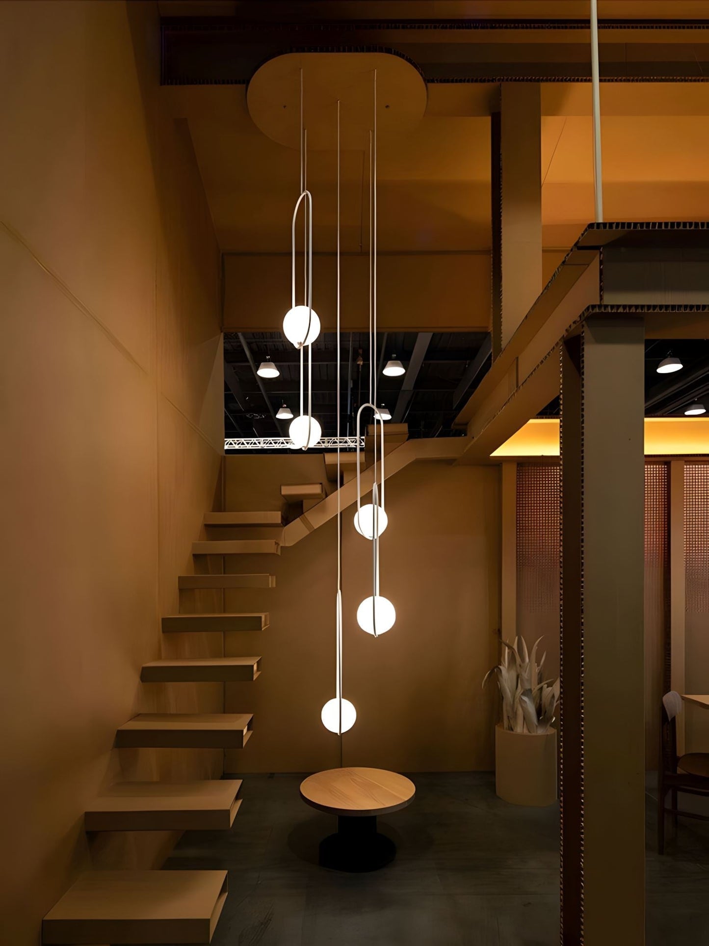 Mila Combination Chandelier - Modern Design with Adjustable Arms & LED