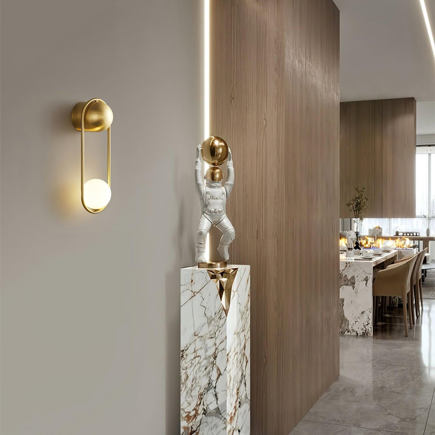Mila Wall Lamp - Adjustable Brightness & Energy-Efficient LED Design