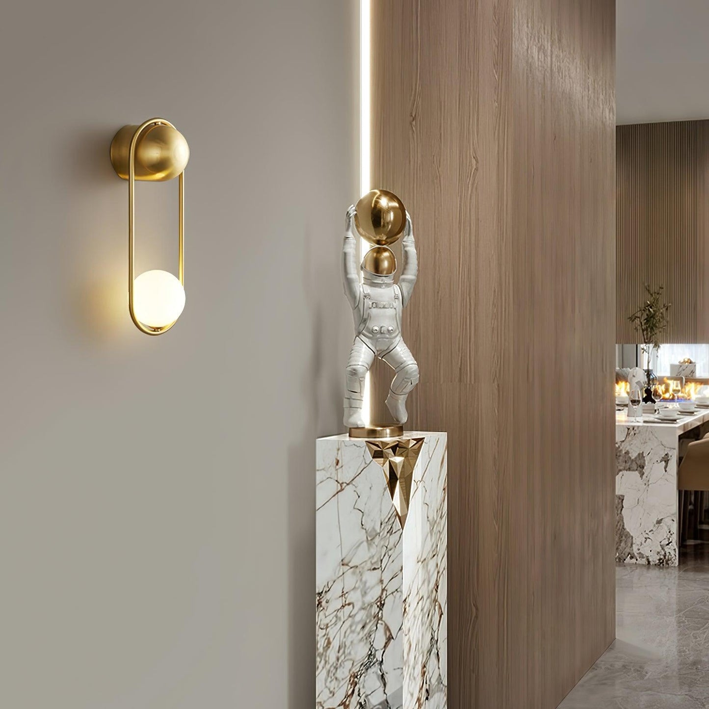 Mila Wall Lamp - Adjustable Brightness & Energy-Efficient LED Design