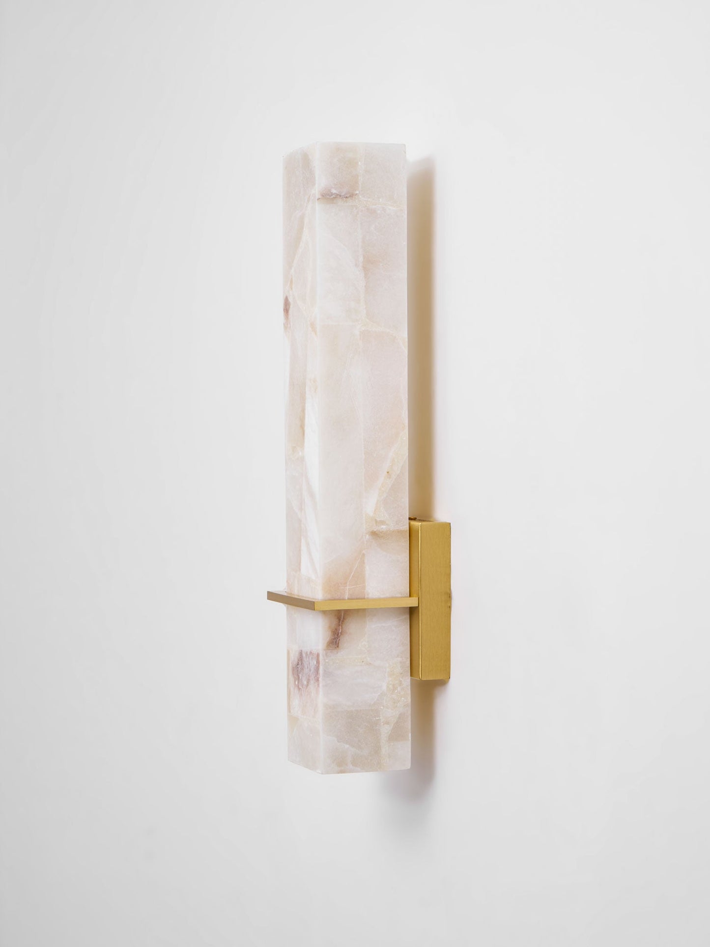 Milan Alabaster Wall Sconce - Elegant Design with Adjustable Brightnes