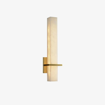 Milan Alabaster Wall Sconce - Elegant Design with Adjustable Brightnes