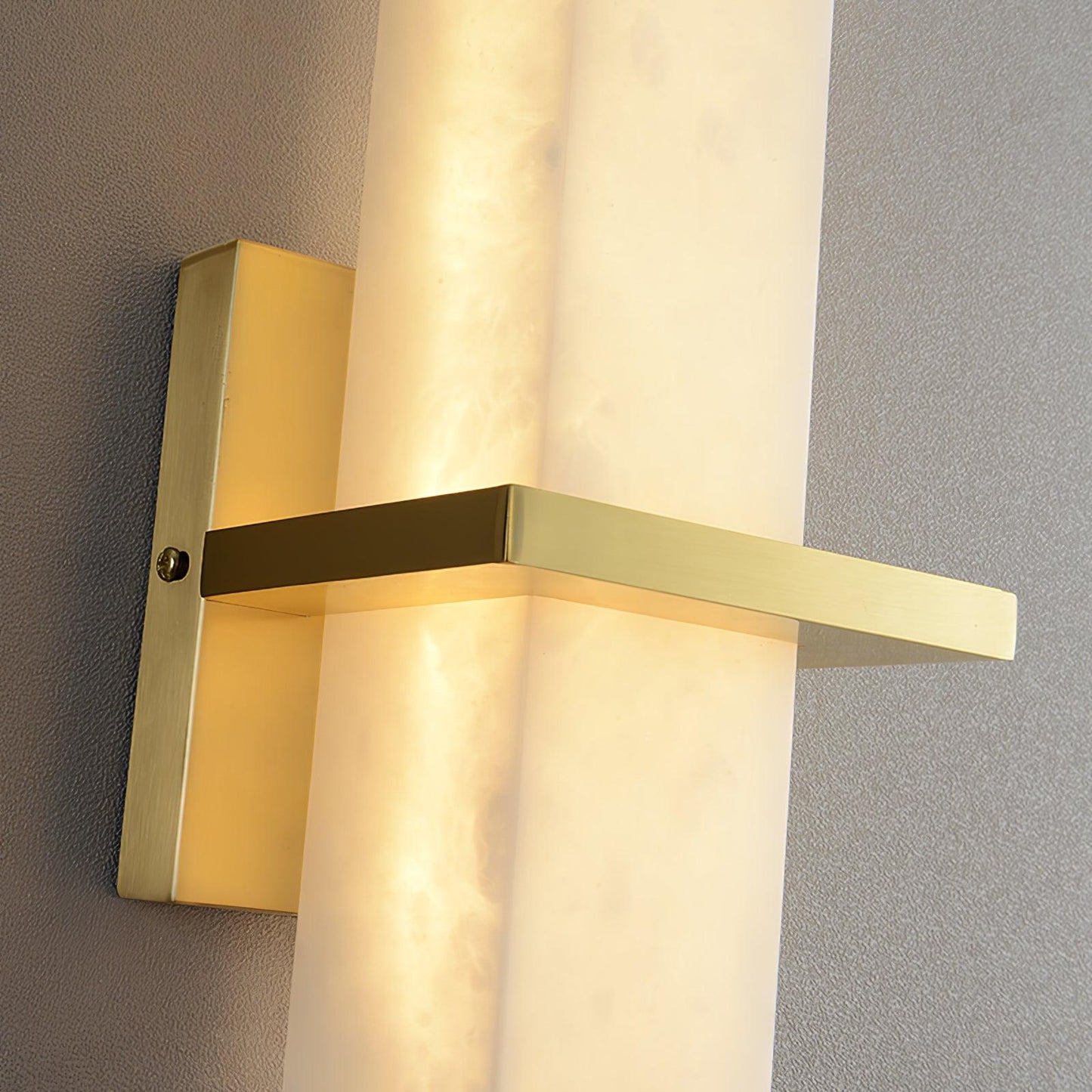 Milan Alabaster Wall Sconce - Elegant Design with Adjustable Brightnes