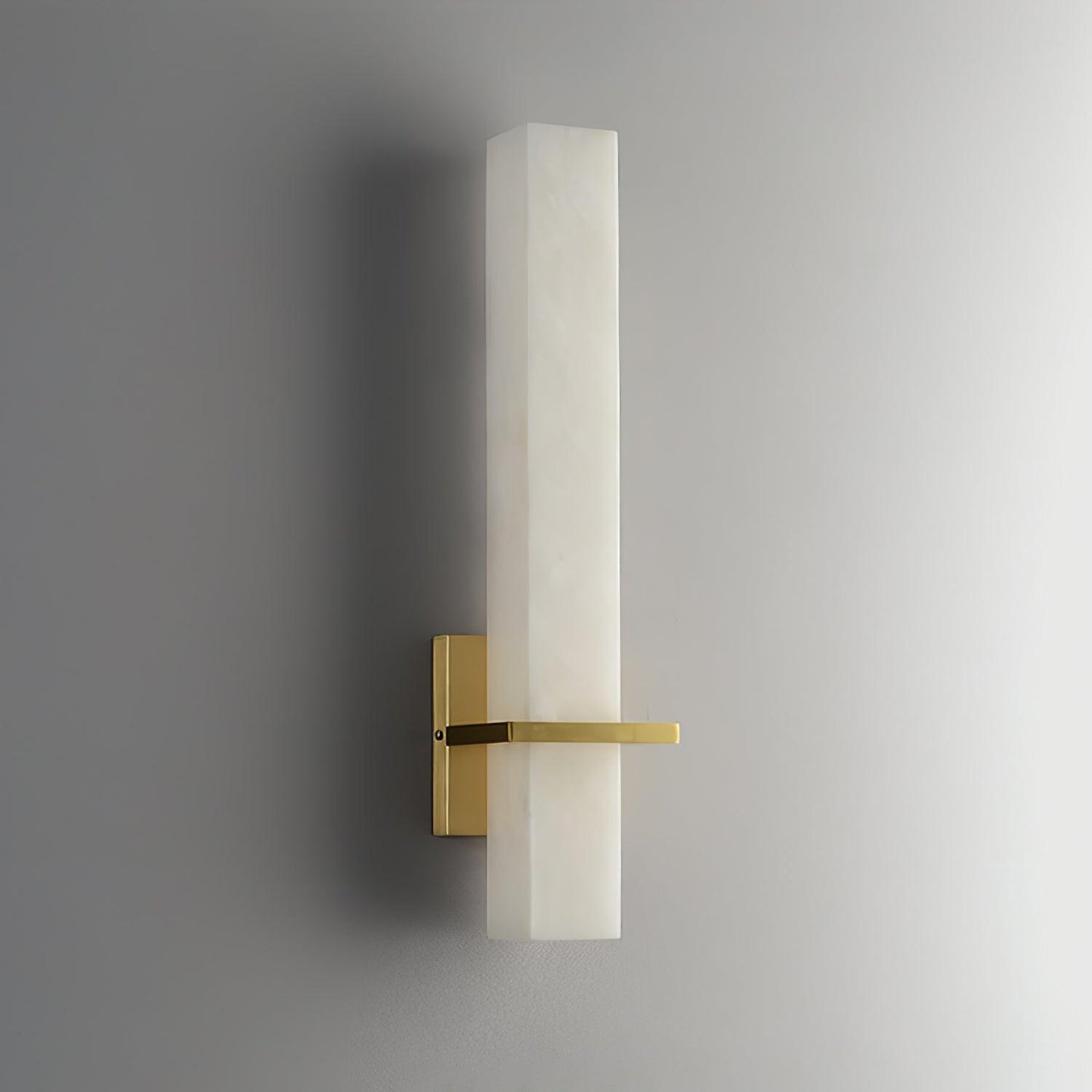 Milan Alabaster Wall Sconce - Elegant Design with Adjustable Brightnes