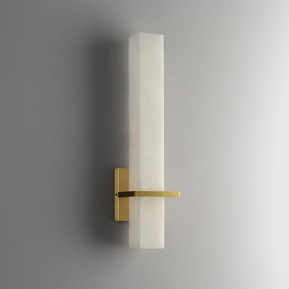 Milan Alabaster Wall Sconce - Elegant Design with Adjustable Brightnes