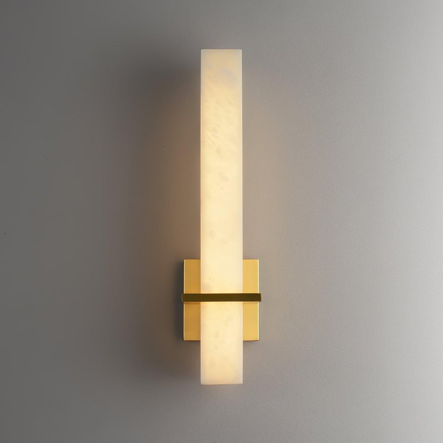 Milan Alabaster Wall Sconce - Elegant Design with Adjustable Brightnes
