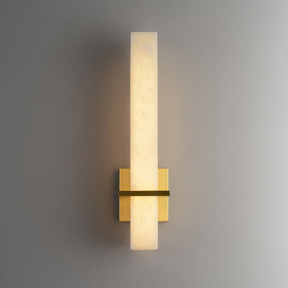 Milan Alabaster Wall Sconce - Elegant Design with Adjustable Brightnes