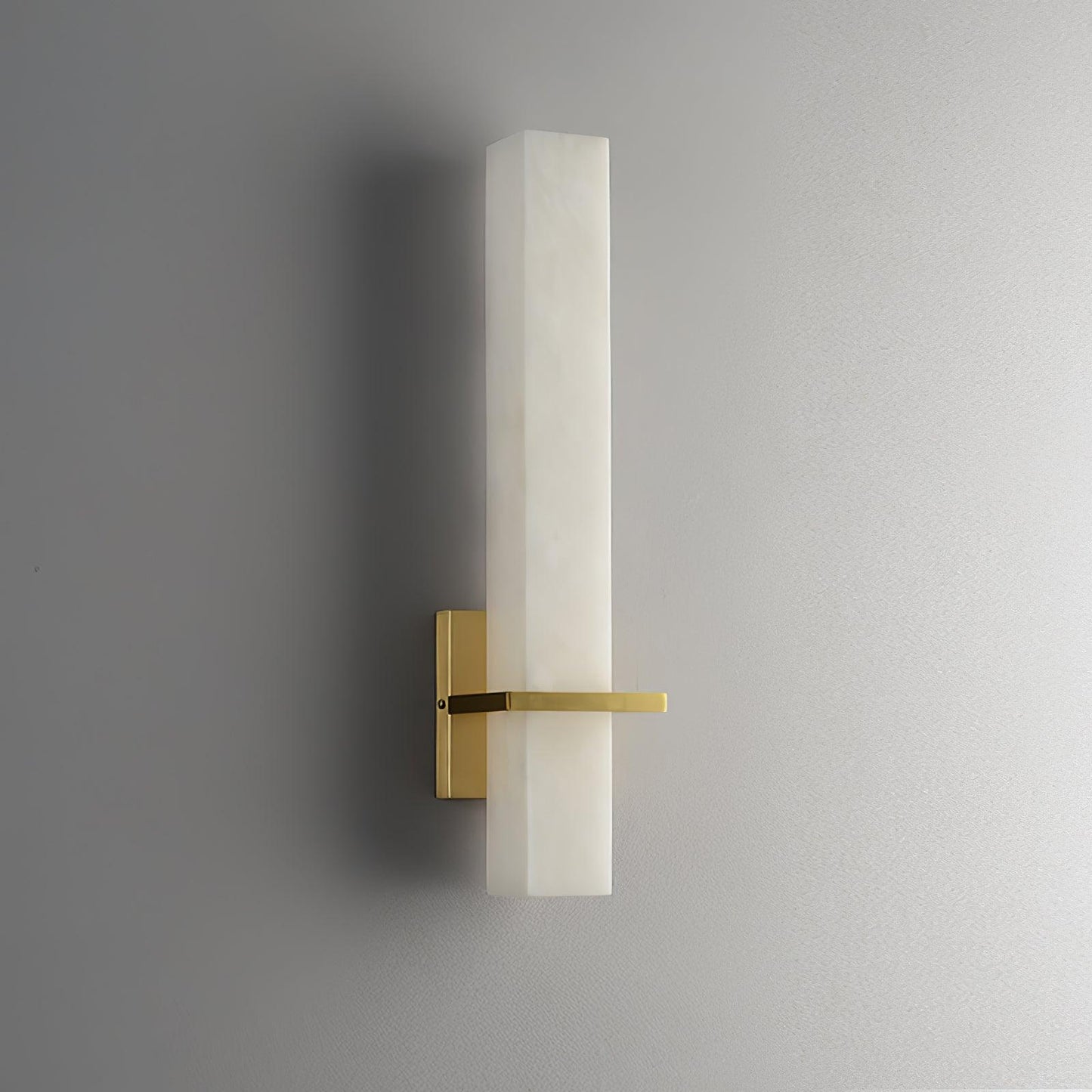 Milan Alabaster Wall Sconce - Elegant Design with Adjustable Brightnes