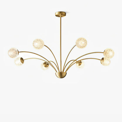 Millender Chandelier - Elegant 6-Light Design with Adjustable Height