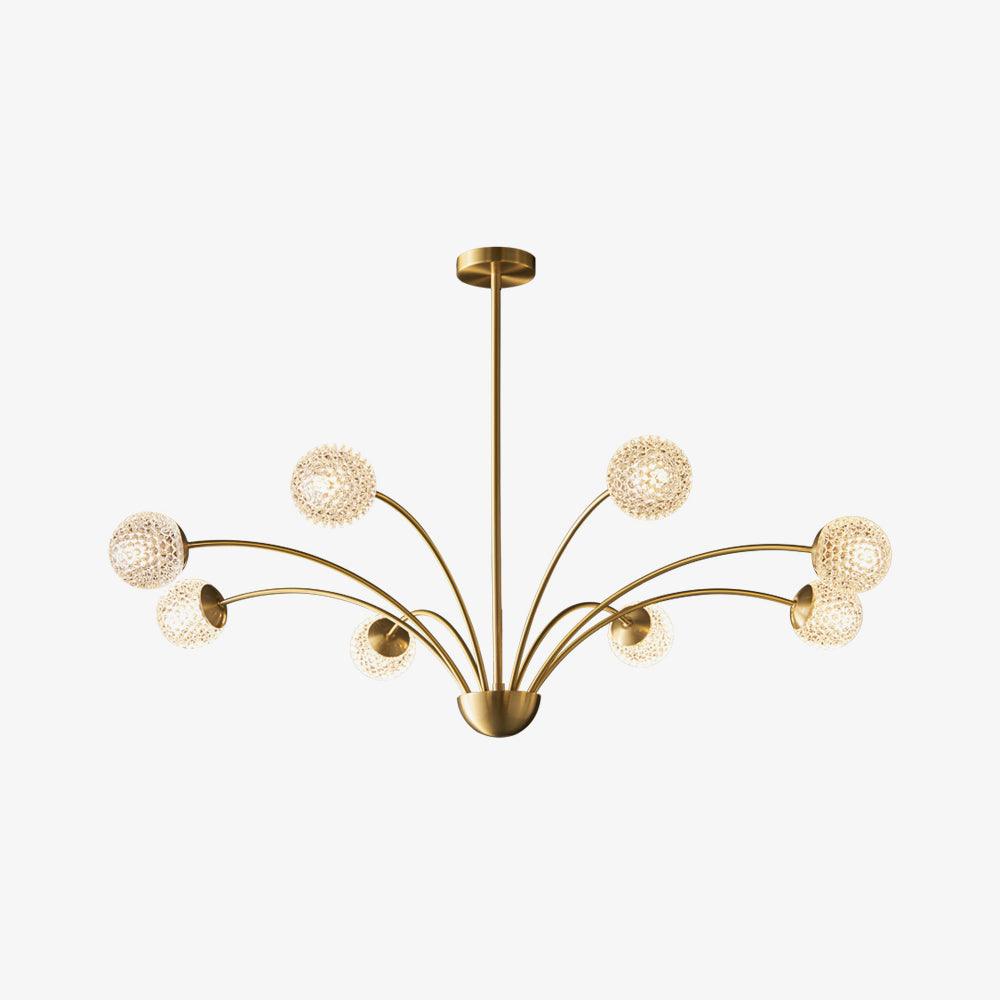 Millender Chandelier - Elegant 6-Light Design with Adjustable Height