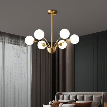 Millender Chandelier - Elegant 6-Light Design with Adjustable Height