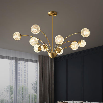 Millender Chandelier - Elegant 6-Light Design with Adjustable Height