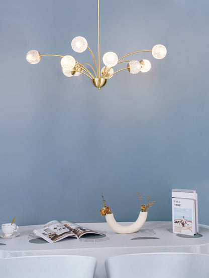 Millender Chandelier - Elegant 6-Light Design with Adjustable Height
