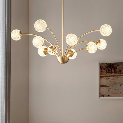 Millender Chandelier - Elegant 6-Light Design with Adjustable Height
