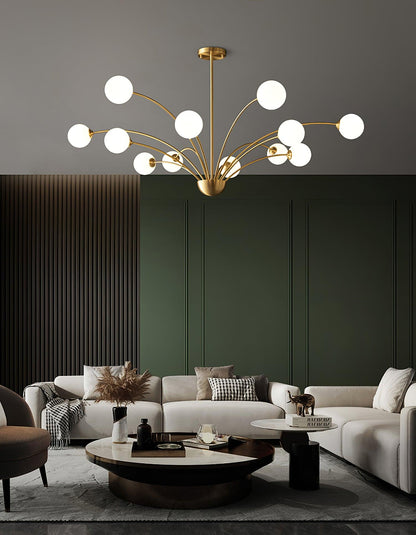 Millender Chandelier - Elegant 6-Light Design with Adjustable Height