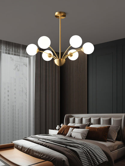 Millender Chandelier - Elegant 6-Light Design with Adjustable Height