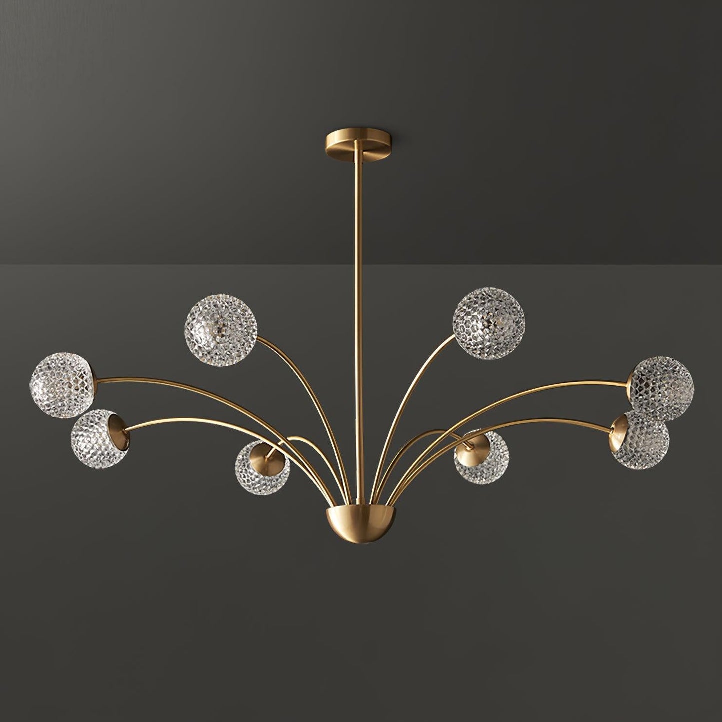 Millender Chandelier - Elegant 6-Light Design with Adjustable Height