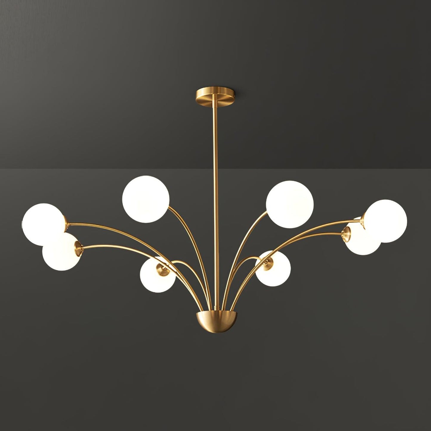 Millender Chandelier - Elegant 6-Light Design with Adjustable Height