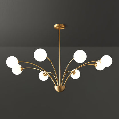 Millender Chandelier - Elegant 6-Light Design with Adjustable Height