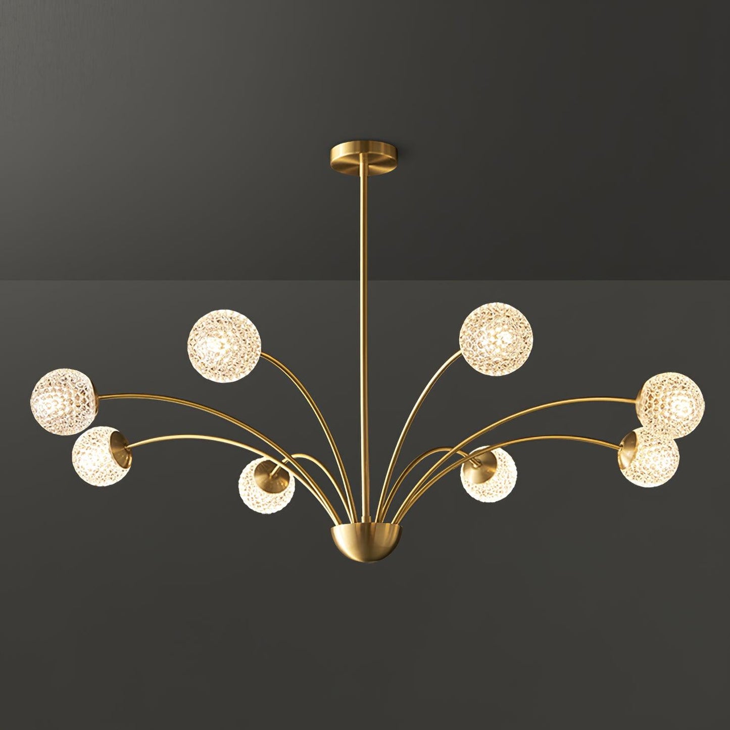 Millender Chandelier - Elegant 6-Light Design with Adjustable Height