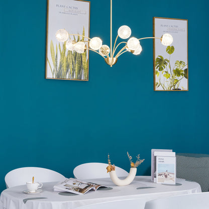 Millender Chandelier - Elegant 6-Light Design with Adjustable Height