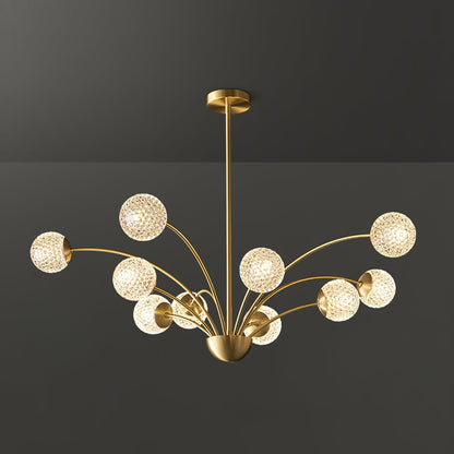 Millender Chandelier - Elegant 6-Light Design with Adjustable Height