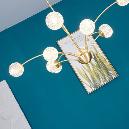 Millender Chandelier - Elegant 6-Light Design with Adjustable Height