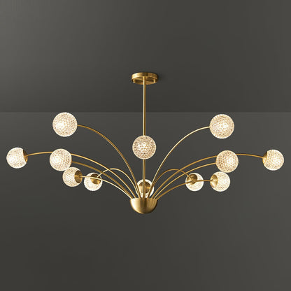 Millender Chandelier - Elegant 6-Light Design with Adjustable Height