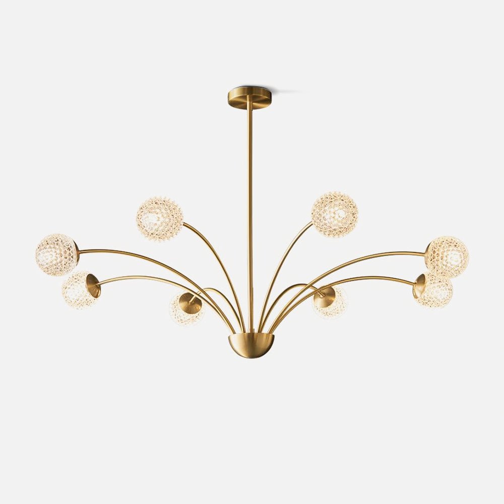 Millender Chandelier - Elegant 6-Light Design with Adjustable Height