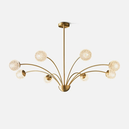 Millender Chandelier - Elegant 6-Light Design with Adjustable Height
