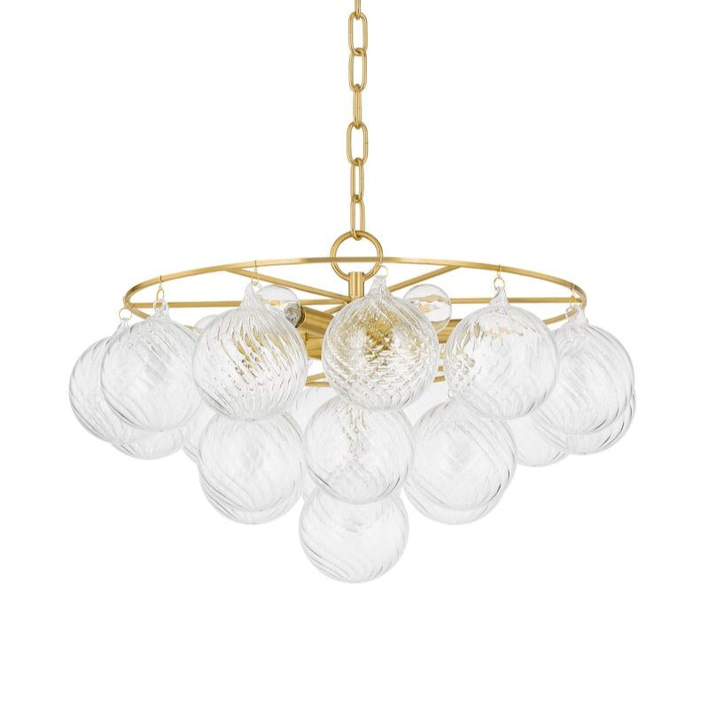 Mimi Chandelier - Elegant Crystal Design with Adjustable Height and Di