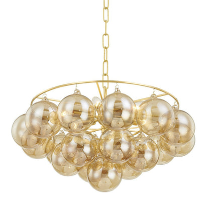Mimi Chandelier - Elegant Crystal Design with Adjustable Height and Di