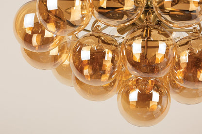 Mimi Chandelier - Elegant Crystal Design with Adjustable Height and Di