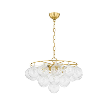 Mimi Chandelier - Elegant Crystal Design with Adjustable Height and Di