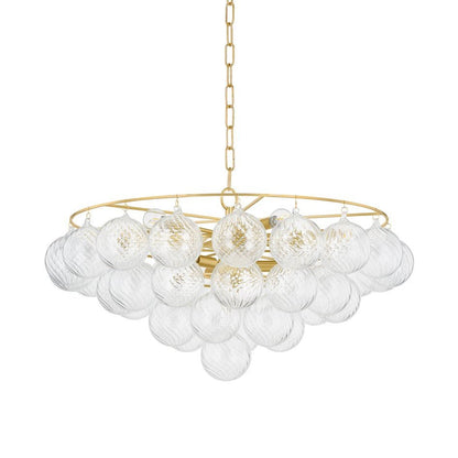 Mimi Chandelier - Elegant Crystal Design with Adjustable Height and Di