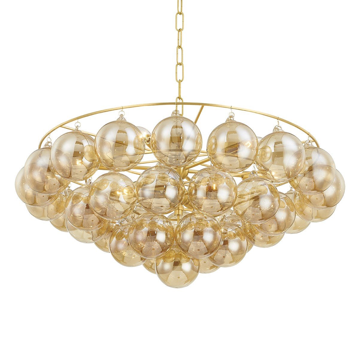 Mimi Chandelier - Elegant Crystal Design with Adjustable Height and Di