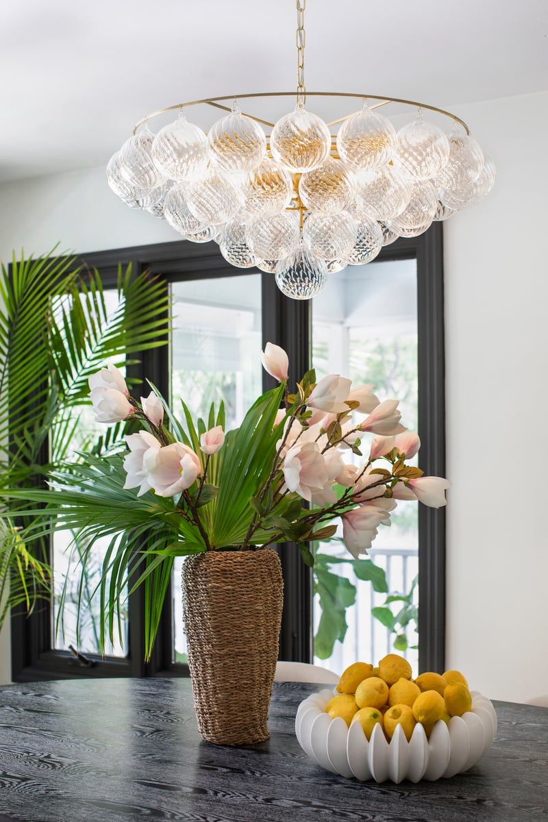 Mimi Chandelier - Elegant Crystal Design with Adjustable Height and Di