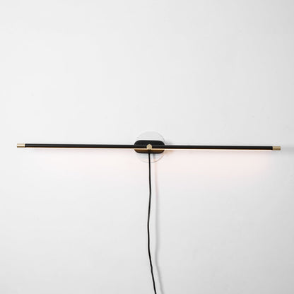 Professional Minimalist Linear Wall Lamp with Dimmable LED & Easy Inst