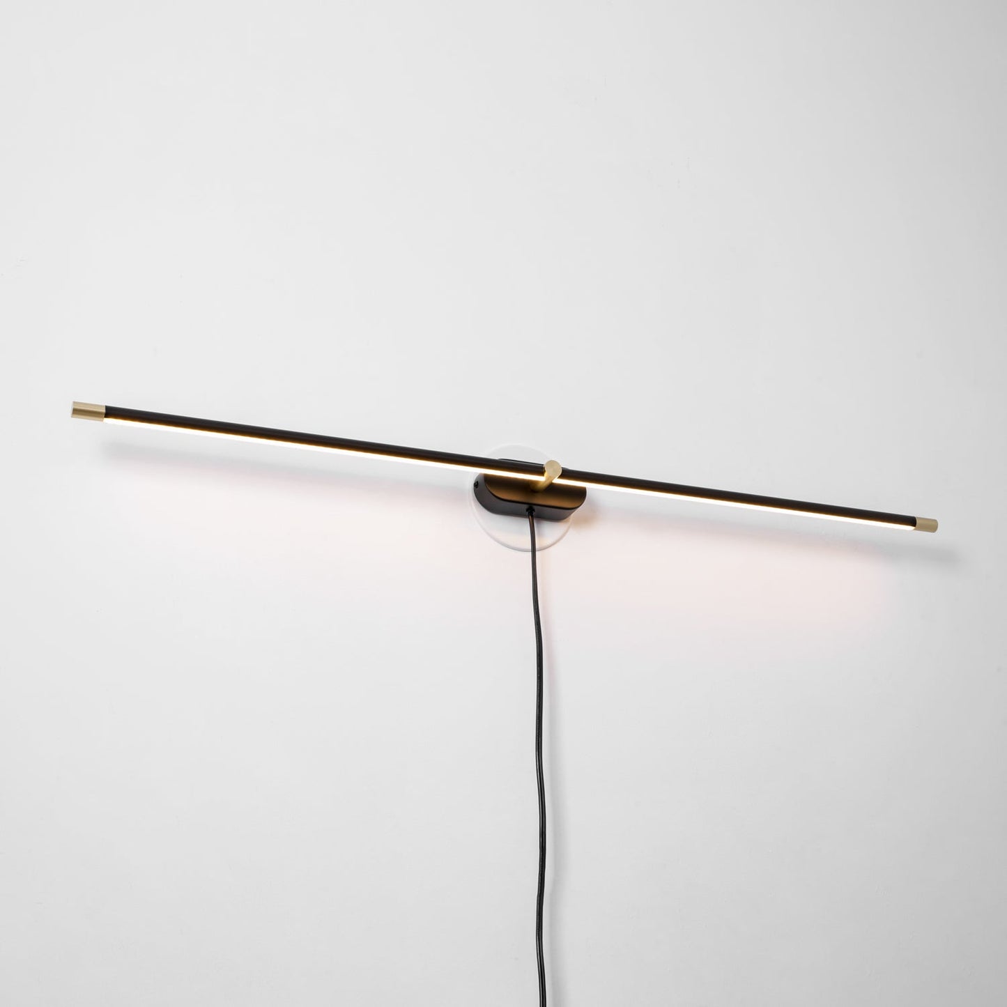 Professional Minimalist Linear Wall Lamp with Dimmable LED & Easy Inst