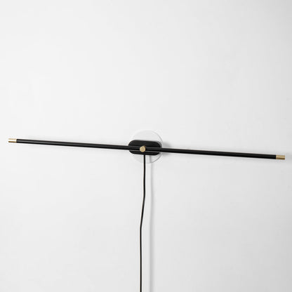 Professional Minimalist Linear Wall Lamp with Dimmable LED & Easy Inst