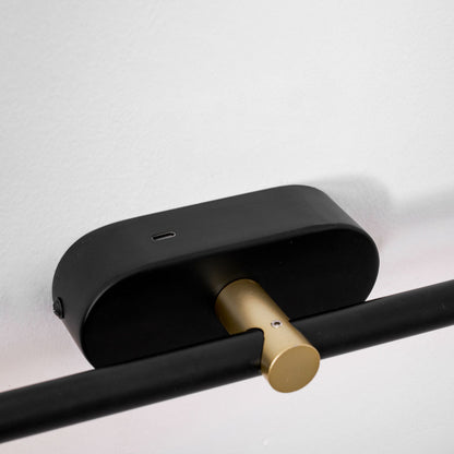 Minimalist Rechargeable Wall Lamp with Adjustable Brightness & Timer
