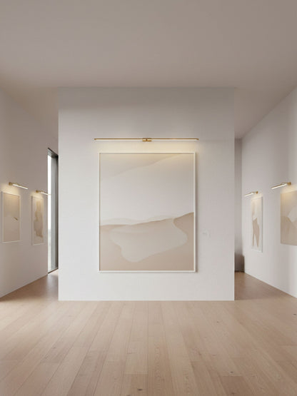 Minimalist Rechargeable Wall Lamp with Adjustable Brightness & Timer