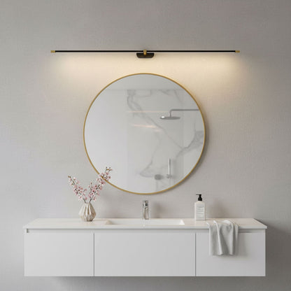 Sleek Linear Wall Lamp - Dimmable LED, Adjustable Brightness