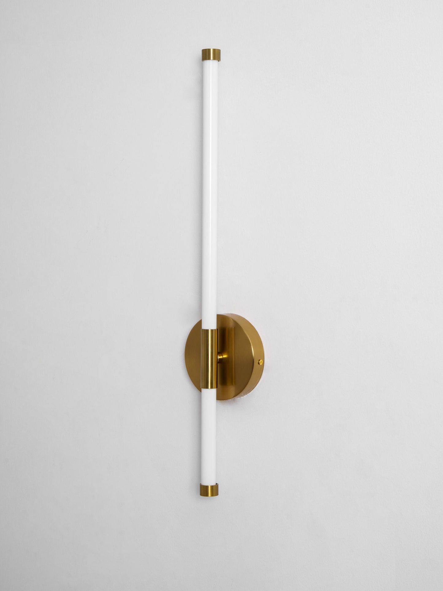 Sleek Vertical Wall Sconce - Energy-Efficient LED & Adjustable Light A