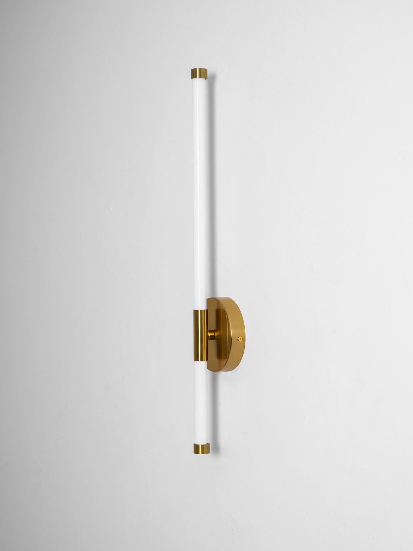 Sleek Vertical Wall Sconce - Energy-Efficient LED & Adjustable Light A