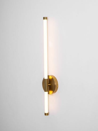 Sleek Vertical Wall Sconce - Energy-Efficient LED & Adjustable Light A
