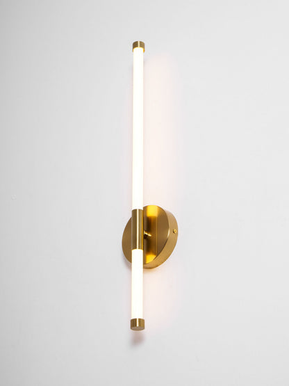 Sleek Vertical Wall Sconce - Energy-Efficient LED & Adjustable Light A