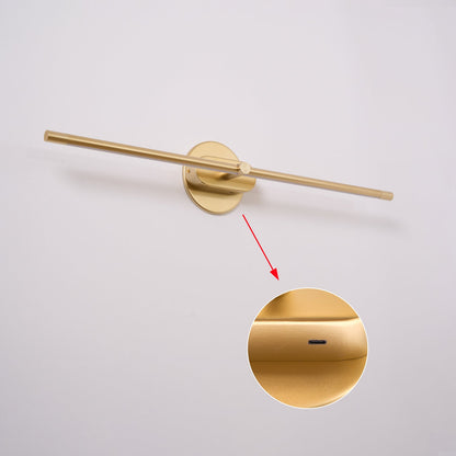 Minimalist Rechargeable Wall Lamp with Adjustable Brightness & Timer